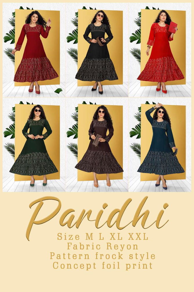 Riyaa Paridhi Heavy Designer Party Wear Anarkali Kurti Collection